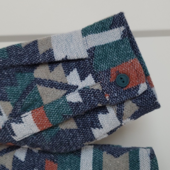 Zara Kids Limited Edition Printed Southwest Style Shacket - Kids Aztec - Picture 4 of 5